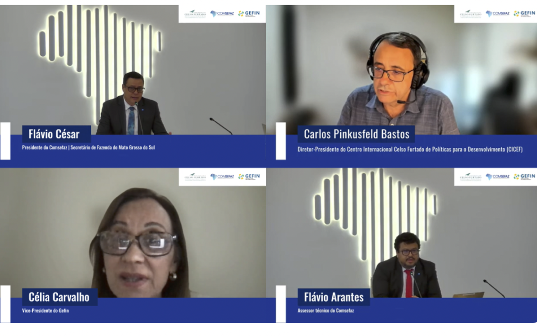 Centro Celso Furtado e Comsefaz realizam atualização do 1º Boletim Fiscal dos Estados